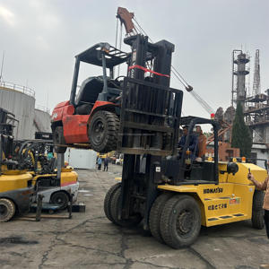 2023 100% Original Japan for FD100 FD10T FD30 16 Ton Used Diesel Powered Pallet Truck with <b>Engine</b> 1 Year Warranty on Sale - Product Image 2