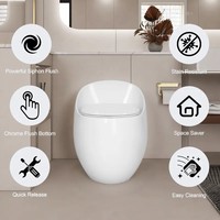 WC intelligent moderne PLMR DX-002, installation facile, gain de place, idéal pour les projets de rénovation résidentielle