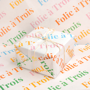 Fashion Custom <b>Colorful</b> Wrapping <b>Tissue</b> <b>Paper</b> Brand Logo Printed Perfume Gift Box Packaging <b>Paper</b> for Present Decoration - Product Image 6