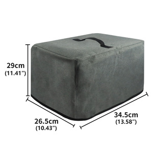 Cuisinart Ice Cream Maker Dust Cover Fabric Rectangular Kitchen Storage Bag Minimalist Design - Product Image 2