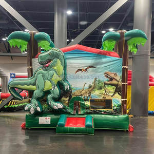 Château gonflable Dino pour enfants, équipement de fête Hpfburg, location de châteaux gonflables commerciaux, château gonflable à <span class=keywords><strong>vendre</strong></span> - Product Image 5