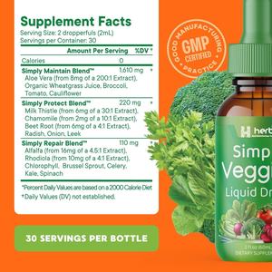 OEM/ODM ป้ายส่วนตัวผักและผลไม้หยดสำหรับการสนับสนุนด้านสุขภาพ - Product Image 4