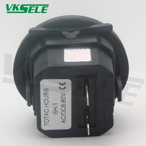 Hour <strong>Meter</strong> SH-1 <strong>Frequency</strong> <strong>Meter</strong> Digital Tachometer Rpm <strong>Counter</strong> 50/60Hz 10v-80vdc Ac100v-250v - Product Image 3