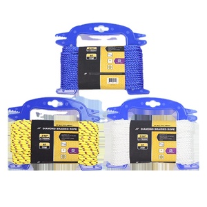 <span class=keywords><strong>Corde</strong></span> tressée en gros 3mm 4mm 5mm 20M <span class=keywords><strong>Corde</strong></span> polyvalente facile à manipuler et à nouer en PP - Product Image 1