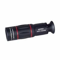 Télescope portable 18X25 pour l'extérieur, très vendu, objectif téléobjectif externe 28X pour téléphone portable, télescope monoculaire HD pour l'observation des oiseaux