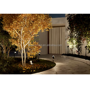 Lampe de jardin SENZHAO, éclairage extérieur moderne, étanche IP65, en aluminium, pour allée, pelouse - Product Image 3