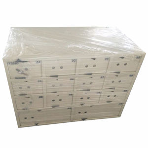 Cerradura mecánica con llave de seguridad, <span class=keywords><strong>caja</strong></span> de depósito con llave de protección y llave de <span class=keywords><strong>alquiler</strong></span> - Product Image 5