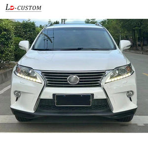 เหมาะสำหรับการดัดแปลงรุ่นเก่าปี 2009-2012 ของ <span class=keywords><strong>Lexus</strong></span> <span class=keywords><strong>RX270</strong></span> RX350 ให้เหมือนกับรุ่นใหม่ปี 2013 รวมถึงกระจังหน้าและไฟหน้า - Product Image 4