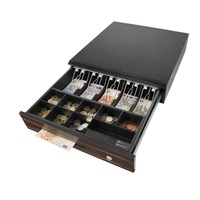 en métal pour point de vente, caisse enregistreuse POS, tiroir-caisse 5 billets avec connexion USB, pour les comptoirs de caisse