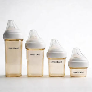 Biberón Cuadrado Anti-Cólicos de Boca Ancha para Recién Nacidos con Tetina Similar a la del Seno, Diseño Anti-Caída, Sin Asas, Material PP - Product Image 5