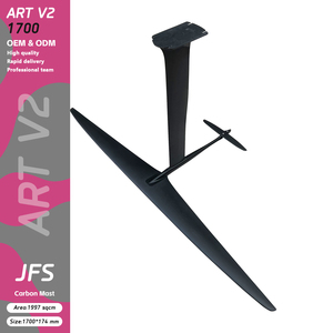 บอร์ดคาร์บอนฟอยล์รุ่นใหม่ ART V2 1700 Power ขนาด 1997 ตารางเซนติเมตร ปีกยาวพิเศษ ปีกหน้า/ปีกหลัง/ลำตัว/เสา ชุดไฮโดรฟอยล์ พร้อมกระเป๋า JFS AR - Product Image 3