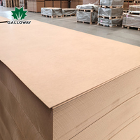 Tablero MDF Resistente a la Humedad, MDF Impermeable, HMR, HDMR, 18 mm, 122x244 cm, para Paneles de Madera Decorativos Acabados