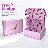 Boîtes d'emballage en carton ondulé personnalisées pour vêtements, bijoux, boîtes d'expédition, boîtes d'emballage noires avec logo personnalisé