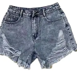 Direct Supplier Manufacturer Wholesale Bundle Hoodies Clothing for Ladies Kids Cheap Fashion ukay bale denim shorts highwaist