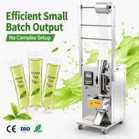Machine de remplissage de liquides commerciale pour l'emballage de sachets de boissons, machines d'emballage multifonctions pour l'utilisation en usine de boissons