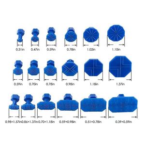 Car Body Dent Tool With Free Metal Short T-Pull <b>Puller</b> 18 Blue Sticky Sheet Removal Tools Vehicle Repair Kit - Product Image 2