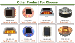 Plastico De Ojo De Gato Para Pavimento Amarillo Reflector Carretera Tachas Reflectivas - Product Image 5