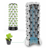 Systèmes de culture hydroponique en tour, culture verticale, tours de culture pour 180 plantes/10 niveaux