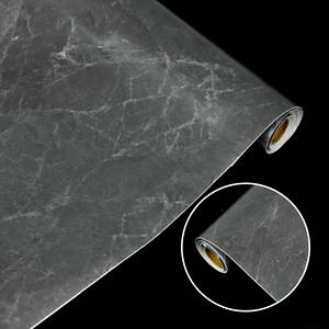Jeedeson 4*0,4 M Recubierto antibacteriano Ideal para cocinas Baños Mármol gris oscuro Peel & Stick Wallpapers - Product Image 2