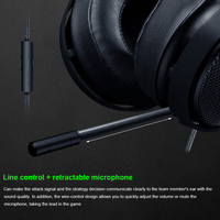 Casque Kraken Pro V2 avec son surround 7.1, design supra-auriculaire pour le jeu compétitif et le streaming
