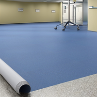 Kommerzieller PVC-Vinylbodenbelag 2mm Klicksystem Wasserdicht Feuerfest für Krankenhaus Schule Einkaufszentrum Supermarkt Außenbereich Chinesisches Design
