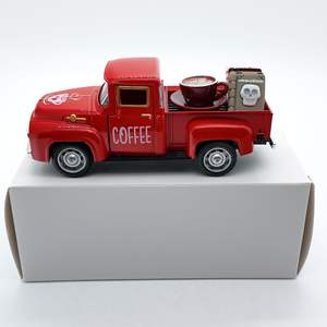 Camioneta Retro de 12.5 Centímetros, Modelo de Coche de Aleación, Adorno Artesanal, Regalo, Camioneta de Café - Product Image 6
