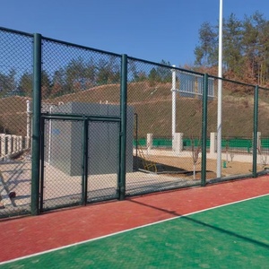 Clôture en treillis galvanisé robuste pour terrains de tennis, terrains de sport et jardins – Design moderne et écologique, longue durée - Product Image 1