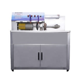 Macchina Spazzolatrice Semiautomatica Commerciale con Riscaldamento per Negozi di Lavaggio Scarpe e Fabbriche di Lavaggio a Secco per Calzaturifici - Product Image 1