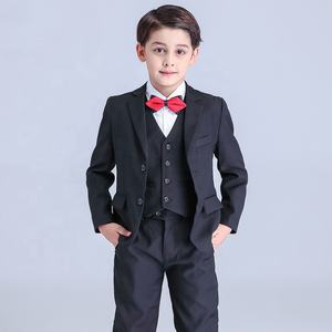 Ready Top Ship Costumes de garçon en gros de haute qualité 5 pièces Costumes de pantalons <span class=keywords><strong>pour</strong></span> juniors Costumes de pantalons formels <span class=keywords><strong>pour</strong></span> les mariages - Product Image 2
