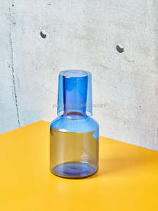 <span class=keywords><strong>Bicchieri</strong></span> Decorativi su Misura Resistenti al Calore in Vetro Borosilicato Colorato Pyrex Caraffa da Comodino - Product Image 3