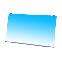 Éclairage LED RGB Acrylique Plein Spectre Personnalisé pour Aquarium, Étanche, pour une Amélioration de l'Affichage Aquatique, Fixation Mince et Rapide