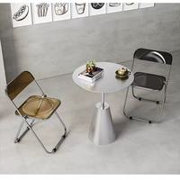 Table à manger moderne minimaliste en acier inoxydable brossé, base conique en métal, facile à nettoyer, garantie 5 ans, pour salle à manger, usage hôtelier