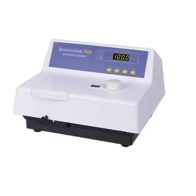 Uv terlihat Digital portabel spektrofotometer 190-1100mm untuk Lab