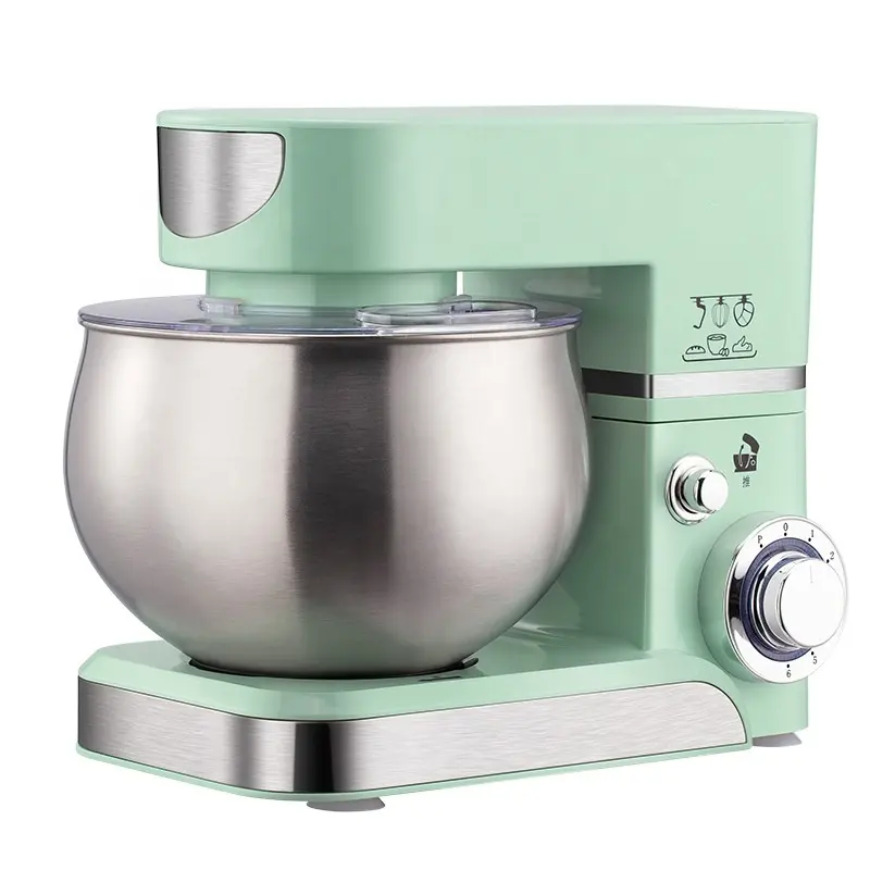 Produk rumah tangga dapat disesuaikan makanan kue mixer berdiri dengan 5.5L mangkuk multifungsi dapur berdiri mixer
