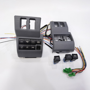 Reemplazo del Panel de Fascia del interruptor lateral del conductor RHD para <span class=keywords><strong>Toyota</strong></span> <span class=keywords><strong>Land</strong></span> <span class=keywords><strong>Cruiser</strong></span> 70 LC70/76/75/79 accesorios interruptor de barra de luz - Product Image 6