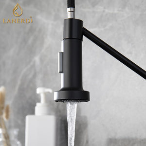 <span class=keywords><strong>Rubinetto</strong></span> da Cucina Moderno RTS in Acciaio Inox 304 Nero, Monocomando, Monoforo, <span class=keywords><strong>con</strong></span> Doccetta Estraibile e Tubo <span class=keywords><strong>Flessibile</strong></span> - Product Image 3