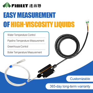 Sonde en acier inoxydable FIMEET FMT PT100 100 mm/200 mm, câble de 2 m, capteur de température pour barbecue, garantie 1 an, protection IP65, haute précision - Product Image 6
