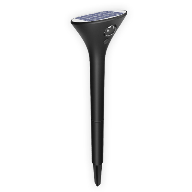Modern LED Solar Lawn Light Remote Control IP65 Waterproof Die-casting Aluminum Lithium Battery 12-hour for Garden Landscape
