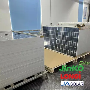 Himo6 lama daya tinggi dengan 25 tahun garansi 450w 440w efisiensi Top hingga 23.0% Mono hitam pemasok emas Panel fotovoltaik