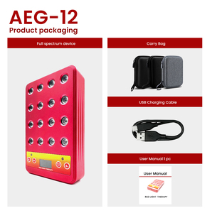 <span class=keywords><strong>Appareil</strong></span> de luminothérapie portable de poche GLPE à <span class=keywords><strong>lumière</strong></span> rouge 660nm/850nm sans fil rechargeable LED pour les soins des mains, des muscles et des articulations - Product Image 3