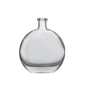 Bouteille en verre vide transparente scellée à la liège plate ronde de 250 ml 300 ml pour diffuseur d'arômes - Product Image 5