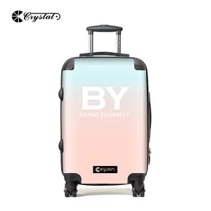 Customized Design Male female colorful big suitcase/unique design full size luggage