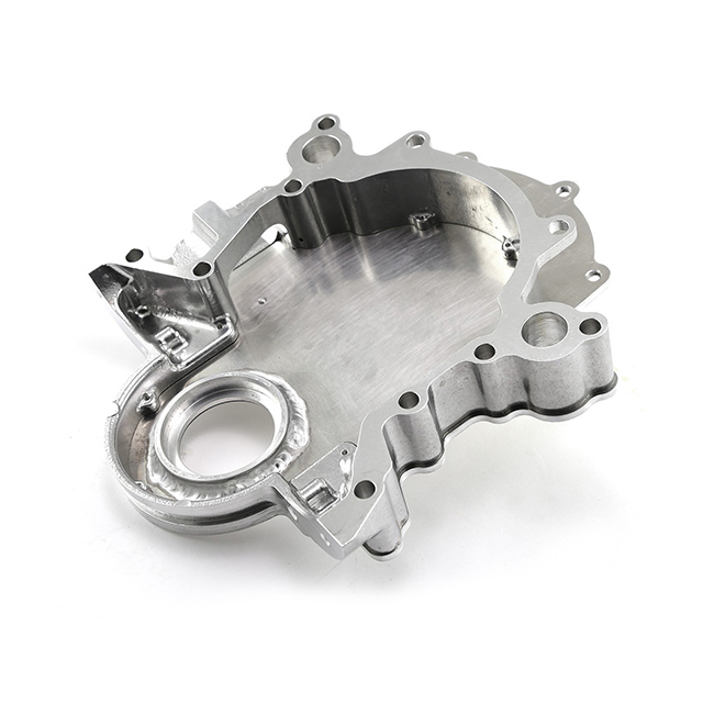 CNC Milling Billet Aluminum Timing Chain Cover for auto parts