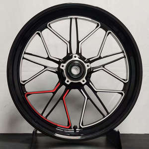 Moyeu <span class=keywords><strong>de</strong></span> roue forgé en alliage d'aluminium CNC modifié, adapté pour DUCATI DIAVEL pour WILDOUT Racing - Product Image 2