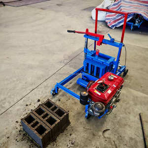 WJ 2-45D เครื่องทำอิฐขนาดเล็กแบบเคลื่อนที่ได้สำหรับชนบท/บ้านโครงการก่อสร้างแบบ <span class=keywords><strong>DIY</strong></span> + เครื่องจักร de fabrices - Product Image 1