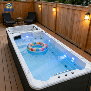 Baignoire Spa Balboa en Acrylique Écologique avec Couvercle Électrique pour Spa, Bain à Remous et Massage - Product Image 1