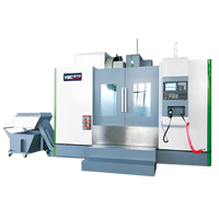 Centre d'usinage vertical CNC VMC1370 durable pour l'usinage de surfaces fines des pièces de moules en alliage