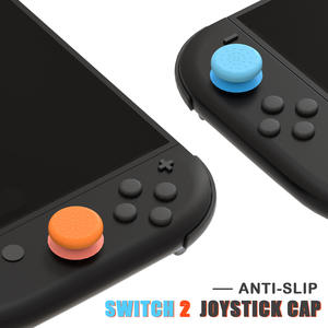 Empuñaduras de pulgar de Joystick baratas <span class=keywords><strong>para</strong></span> controlador de <span class=keywords><strong>Nintendo</strong></span> <span class=keywords><strong>Switch</strong></span> 2 cubierta de botón de Joystick antideslizante <span class=keywords><strong>para</strong></span> accesorios de juego Switch2 - Product Image 3