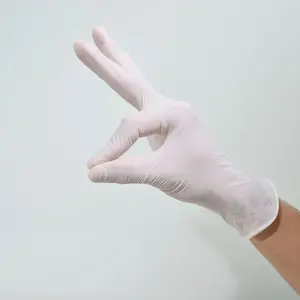 Malaysia Cheap Latex Powder Free Disposable Waterproof Latex Glovees