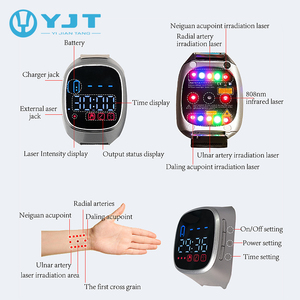 Reloj de Terapia Láser de Bajo Nivel para Hipertensión, <span class=keywords><strong>Diabetes</strong></span> y Rinitis - Product Image 3
